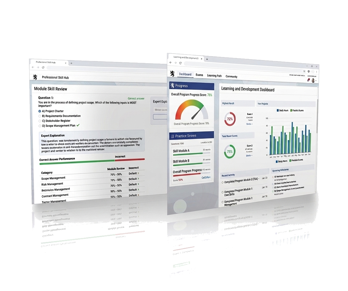 NCRA Exam progress dashboard preview